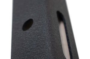 Jeep Wrangler Unlimited Tub Rail Tie Downs - Fishbone Offroad - Powdercoat Steel - Black - `18-`27